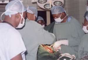 Historic kidney transplant at Korle-Bu